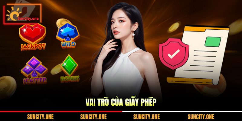 Vai trò của giấy phép